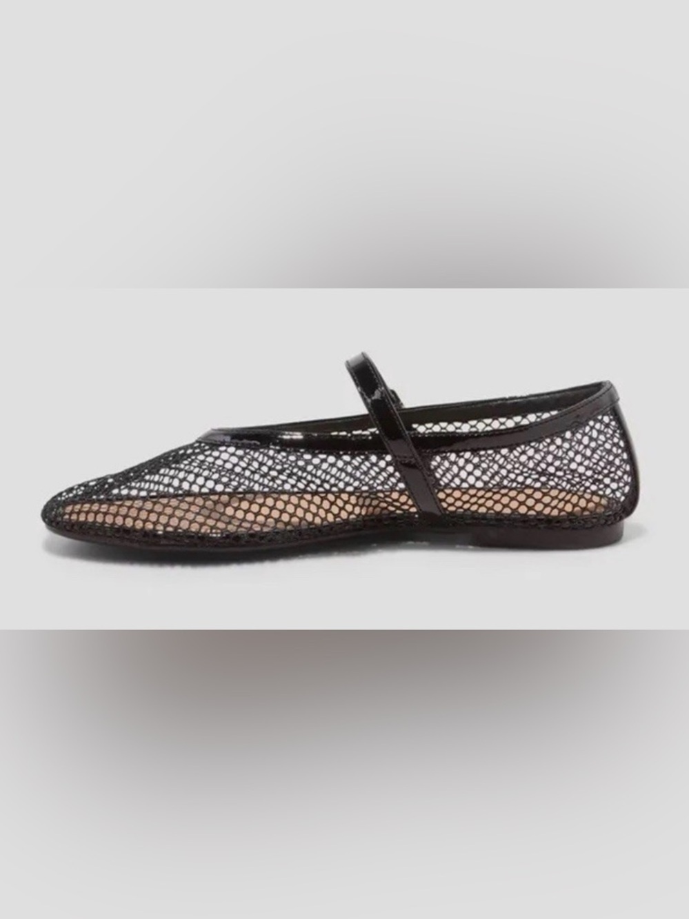 Size 7.5 a New Day Women's Issa Mesh Mary Jane Ballet Flats Memory Foam Insole - Picture 2 of 4